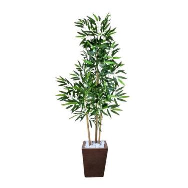 Imagem de Bambu Artificial Permanente + Vaso Descrição - PAS Redes