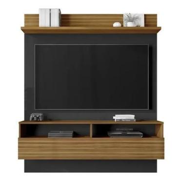 Imagem de Painel para tv notável 1165 preto/freijó - Village Móveis