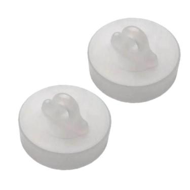 Imagem de Kit 2 Tampa Tanque Tampinha Para Pia Valvula Cuba Banheira pequena Plá