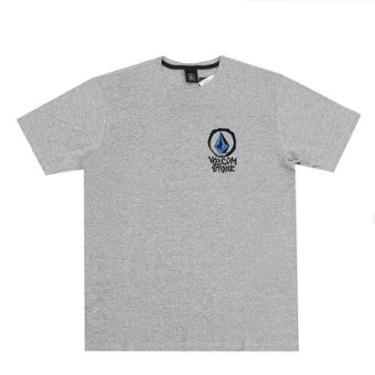 Imagem de Camiseta Volcom Inked SM25 Masculina-Masculino