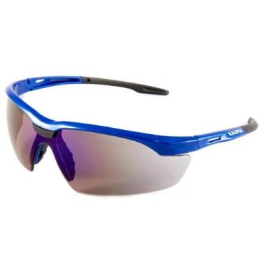 Imagem de Oculos de seguranca veneza azul espelhado ca 35157 - KALIPSO