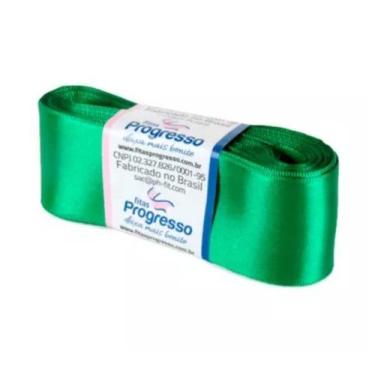 Imagem de Fita de Cetim Progresso 38mm nº9 - 10m Cor 217 Verde Bandeira - 01 uni