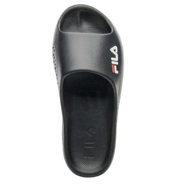 Imagem de Chinelo fila drifter foam feminino, 37, Preto, Vermelho