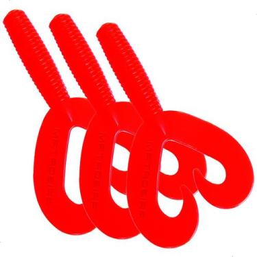 Imagem de Isca Artificial Soft Shad Grub Duplo Criatura Kit 3pçs  - MATADEIRA, 0