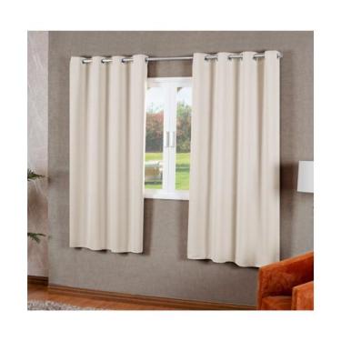 Imagem de Cortina Blackout Em Tecido 4m Blecaute Bloqueia Corta Veda Luz Retem o