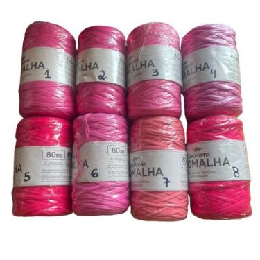 Imagem de Fio De Malha Ecológico Ecomalha Euroroma 80m Crochê Tricô, 3007-Tons d