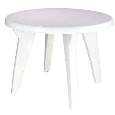 Imagem de Mesa Tramontina Acapulco Em Polipropileno Branco Tramontina