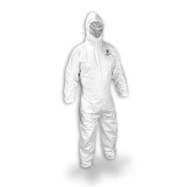 Imagem de Macacão de Segurança Kalipso XG Branco T-10 KT6 CA48789 110114