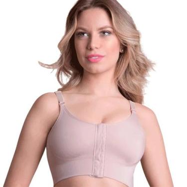 Imagem de Sutia Pos Cirurgico Duplo Reforçado New Form 60120, PP, Bege