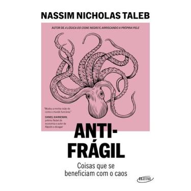 Imagem de Livro Antifrágil Coisas que se Beneficiam com o Caos Nova Edição