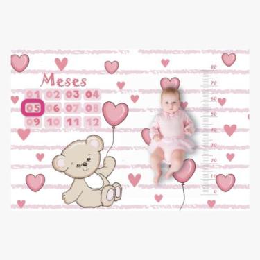 Imagem de Cenario Tapete Mesversário Para Bebe Menino E Menina - Miguel Baby, Ur