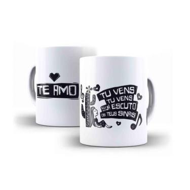 Imagem de Caneca Porcelana La Belle de Jour Alceu Valença - Villa Caneca