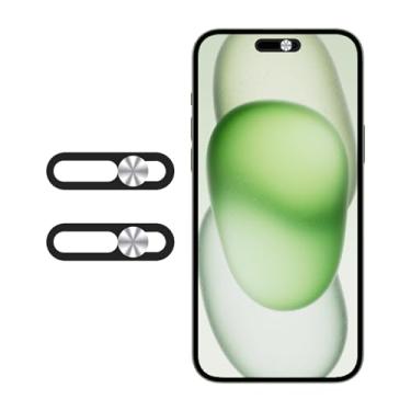 Imagem de Protetor de capa de webcam protege privacidade e segurança, capa de câmera frontal, capa de câmera compatível com iPhone 14Pro/14Pro Max/iPhone15/15Puls/15Pro/15Pro Max/16/16Plus/16Pro/16Pro Max (2