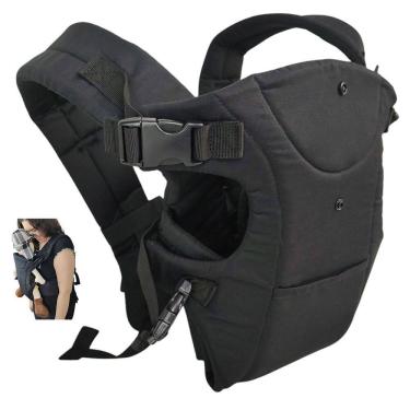 Imagem de Canguru Carregador Criança Bebe Passeio Viagem Sentado Bolso Alça Ajustavel Confortavel Seguro Macio Resistente