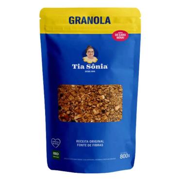 Imagem de Granola Tia Sônia Tradicional 800g