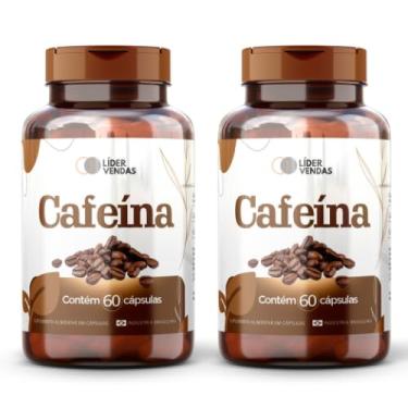 Imagem de Cafeína - 1g com 60 cápulas - 2 potes