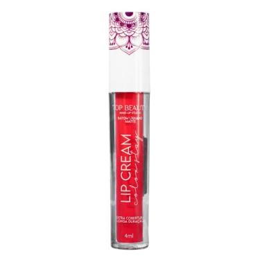 Imagem de BATOM LIQUIDO TOP BEAUTY LIP CREAM COLOR STAY COR 24