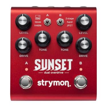 Imagem de Strymon Pedal De Efeitos Guitarra Sunset Dual Overdrive E Boost Para Violão Elétrico Teclados Sintetizadores