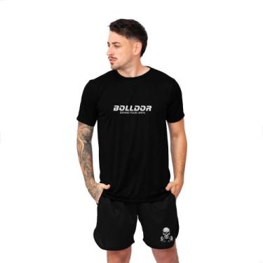 Imagem de Conjunto Camisa E Bermuda Dry Fit Academia Caveira 1 V2 - BOLLDOR, M, 