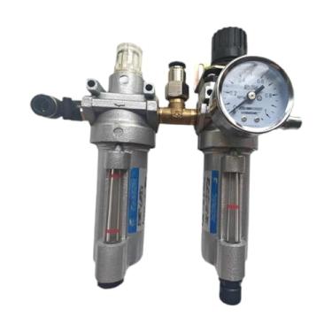 Imagem de predolo Separador de óleo e água para compressor de ar, acessórios para regulador de pressão de ar, resistente ao desgaste, fácil de instalar, separador de