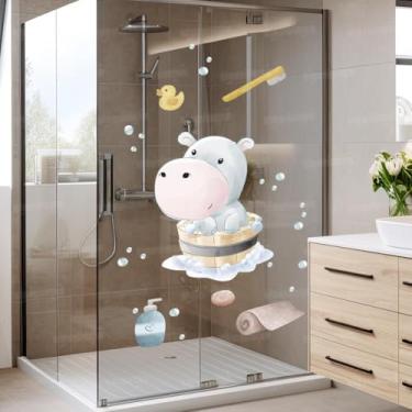 Imagem de Papel de Parede Safari Infantil Lavável Seguro Fácil Aplicação Ideal para Quarto Bebê, Piscina ou Box Banheiro Menina Menino