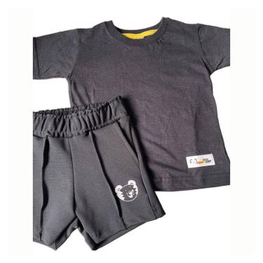 Imagem de Conjunto Curto Tigor T Tigre Blusa e Bermuda Preto