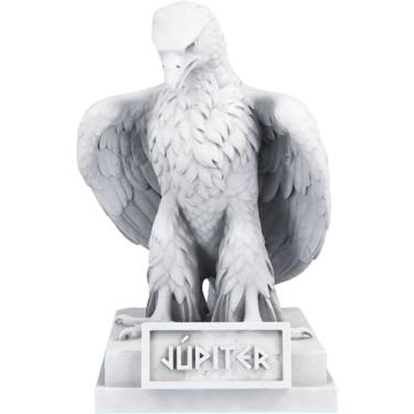 Imagem de Estátua Júpiter Mitologia Grega Estatueta - Zeus em forma de Águia (Cor Mármore)