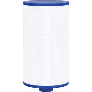 Imagem de Luazuri Filtro de spa compatível com filtro de banheira de hidromassagem FC-2402, 303279, PFF42TC-P4, 78460, cartucho de filtro de spa de rosca fina de 3,8 cm. (branco*1)