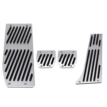 Imagem de Conjunto de Pedal de pé de Carro Não Deslizante Resistente Com Almofadas de Embreagem de Freio Acelerador para Controle e Segurança Aprimorados Em 1 3 5 7 X1 E30 E32 E34 E36 E38 E39 E46