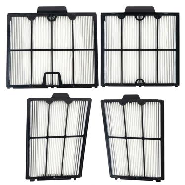 Imagem de FFyan Filtros de limpeza de piscina compatíveis com Dolphin S200, Proteus DX4, Active 20, Active 30, M600, S300i limpadores robóticos de piscina, número da peça: 9991467-R4 (pacote com 4)