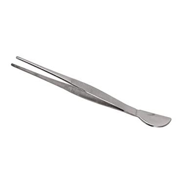 Imagem de Pssopp Spatula de Aço Inoxidável Spatula Head Bonsai Tweezers para Afrouxamento de Plantas Em Vasos (Direto)