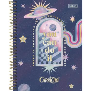 Imagem de Tilibra - Caderno Espiral Capa Dura Colegial 10 Matérias 160 Folhas Capricho