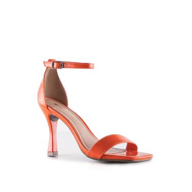 Imagem de Sandália De Salto, Via Uno, Feminino, Paprica, 38