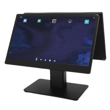 Imagem de Jectse Caixa de Capa de 15,6 Polegadas de Tela de Toque para Loja de Varejo, 1920x1080 LCD Capacitivo, 11, Bt5.2, Wifi 2,4 GHz, LAN 100m, RJ45 RJ11 RJ12, 2GB RAM 32GB ROM (Plugue da UE)