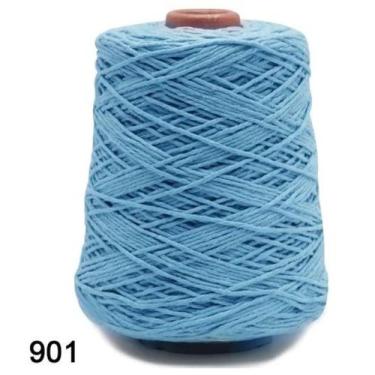 Imagem de Barbante fio 6 cor 901 azul piscina euroroma 610 metros