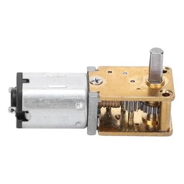 Imagem de Mini Gear Motor, Torção Resistente Ao Desgaste Estável, Escova DC Motor Com Liga de Zinco de Latão de Cobre para Fechaduras Eletrônicas, Carro Inteligente, Robôs, Câmeras (CC6V