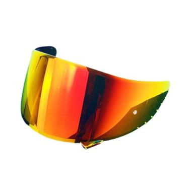 Imagem de Protetor de capacete de substituição Z7 para SHOEI X14 CWR1 RF1200 Xspirit NXR Z7 Visor Cascos Visera Uv Cut Acessório de capacete de para-brisa (apenas Revo Deep Red-day)