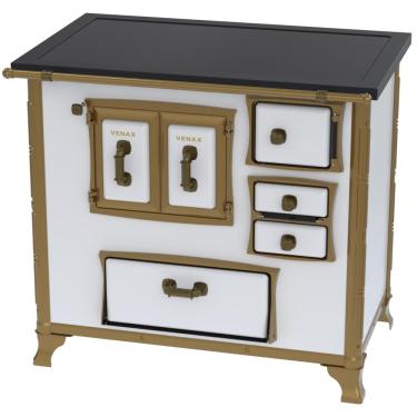 Imagem de Fogao a Lenha Venax GII n 2 Renaissance Premium Branco SE