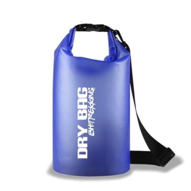 Imagem de Bolsa Saco Estanque 100% Impermeável 10 Litros Com Alça Dry Bag Praia Cachoeira Piscina