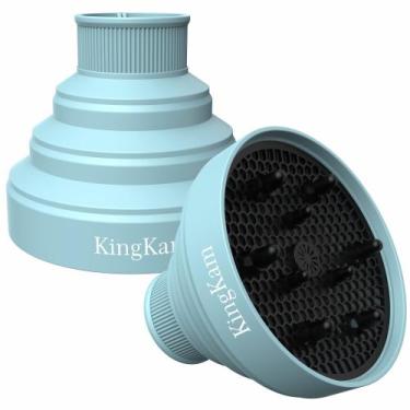 Imagem de Difusor de secador de cabelo KingKam Dobrable Silicone Travel