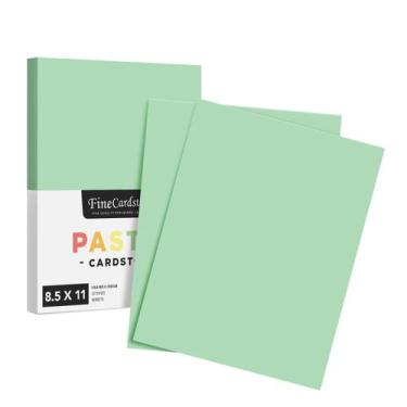 Imagem de Papel de cartolina S Impressão superfina 8,5x11 199gsm 50 folhas - S S