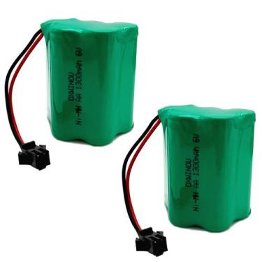 Imagem de Pacote de bateria recarregável OXWINOU 6V 1300mAh Ni-MH AA (pacote com