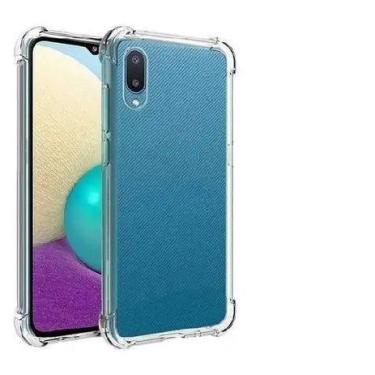 Imagem de Capa Capinha Samsung Galaxy A02 Transparente Anti Impacto - Premium