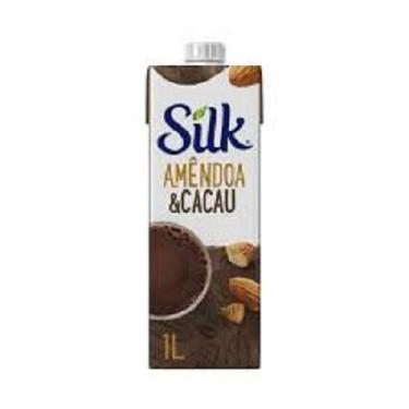 Imagem de Suco de Amêndoas & Cacau  Sem Açúcar Silk 1l