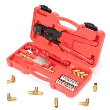 Imagem de Kit de ferramentas de crimpagem Crimp PEX Pipe Clamp iCrimp para 10-25