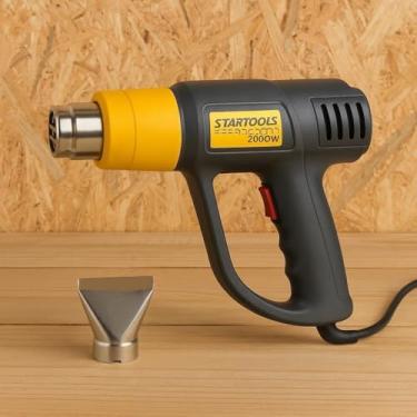 Imagem de Soprador Térmico Profissional 2000W 220V com Controle de Temperatura e Bico Removível