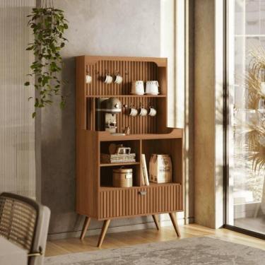 Imagem de Cantinho do café China jequitiba ripado - CasaH