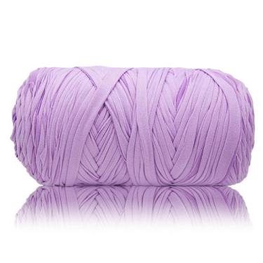 Imagem de Camiseta Yarn Msyarn 400g de crochê para bolsa/Craft Project Purple