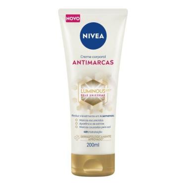 Imagem de Creme Corporal Antimarcas Nivea Luminous 630 200ml, 200ml