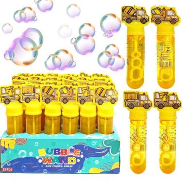 Imagem de 24 Brinquedos Bolha de Sabão para Festa Infantil Lembrancinha p/ Sacol